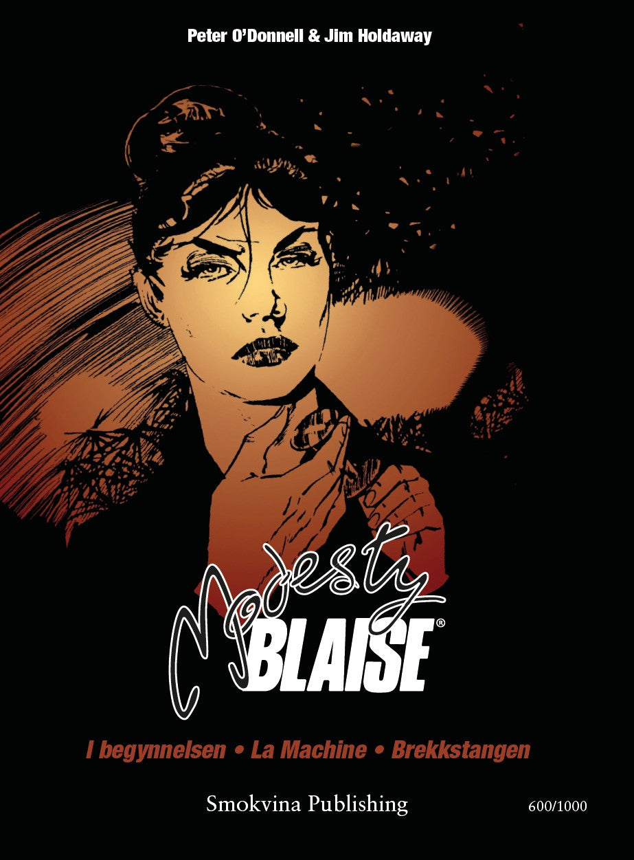 Modesty Blaise album NR 600 og 601 av 1000