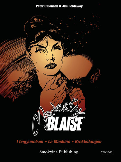 Modesty Blaise album NR 700 og 701 av 1000