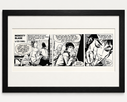 Modesty Blaise originalstripe #4392 (1978