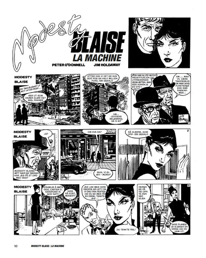 Modest Blaise album NR 100 av 1000 - FORHÅNDSSALG